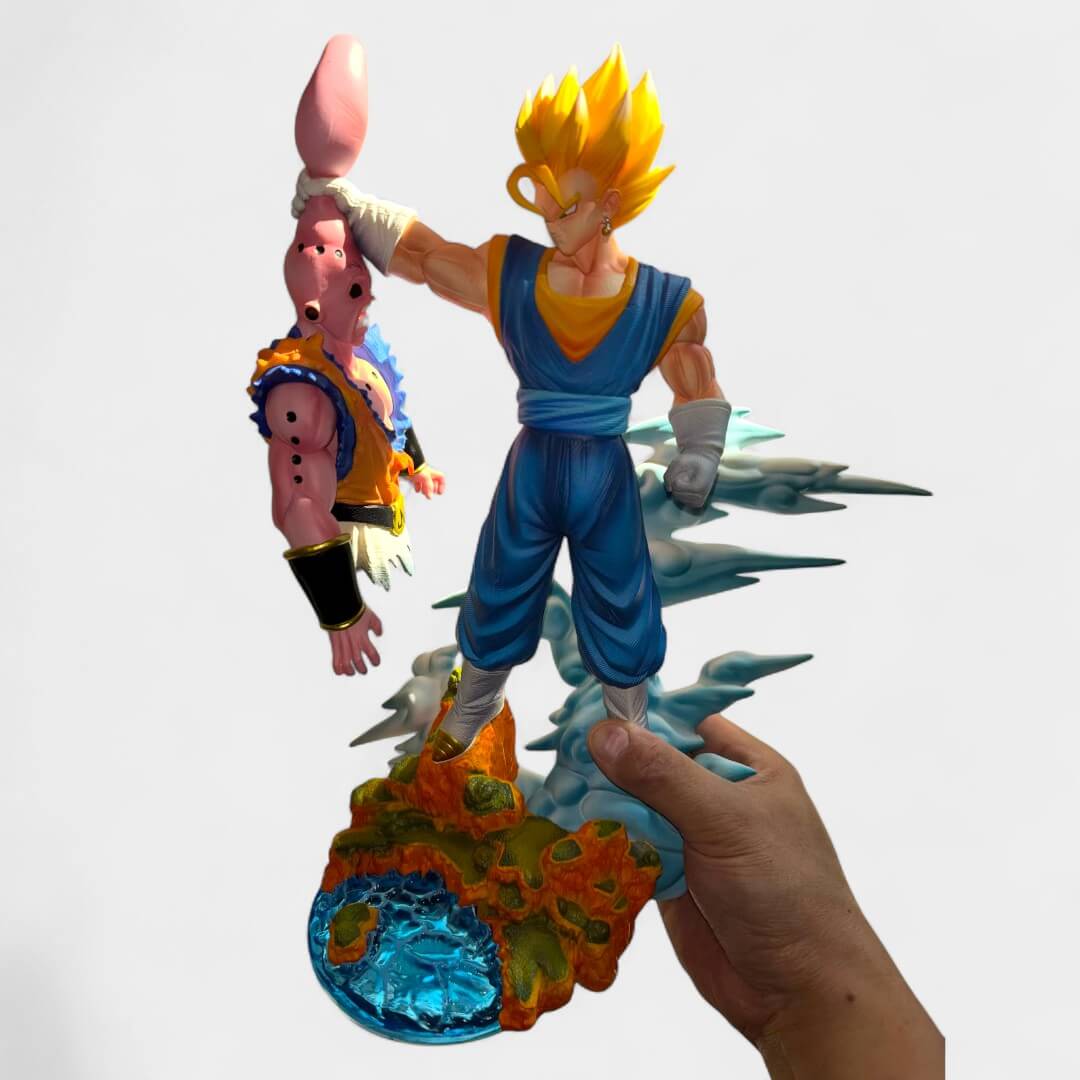 ACTION FIGURE VEGETA VS MAJIN BOO DRAGON BALL