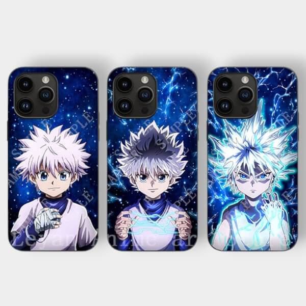 CAPINHA DE IPHONE KILLUA HUNTER X HUNTER 3D