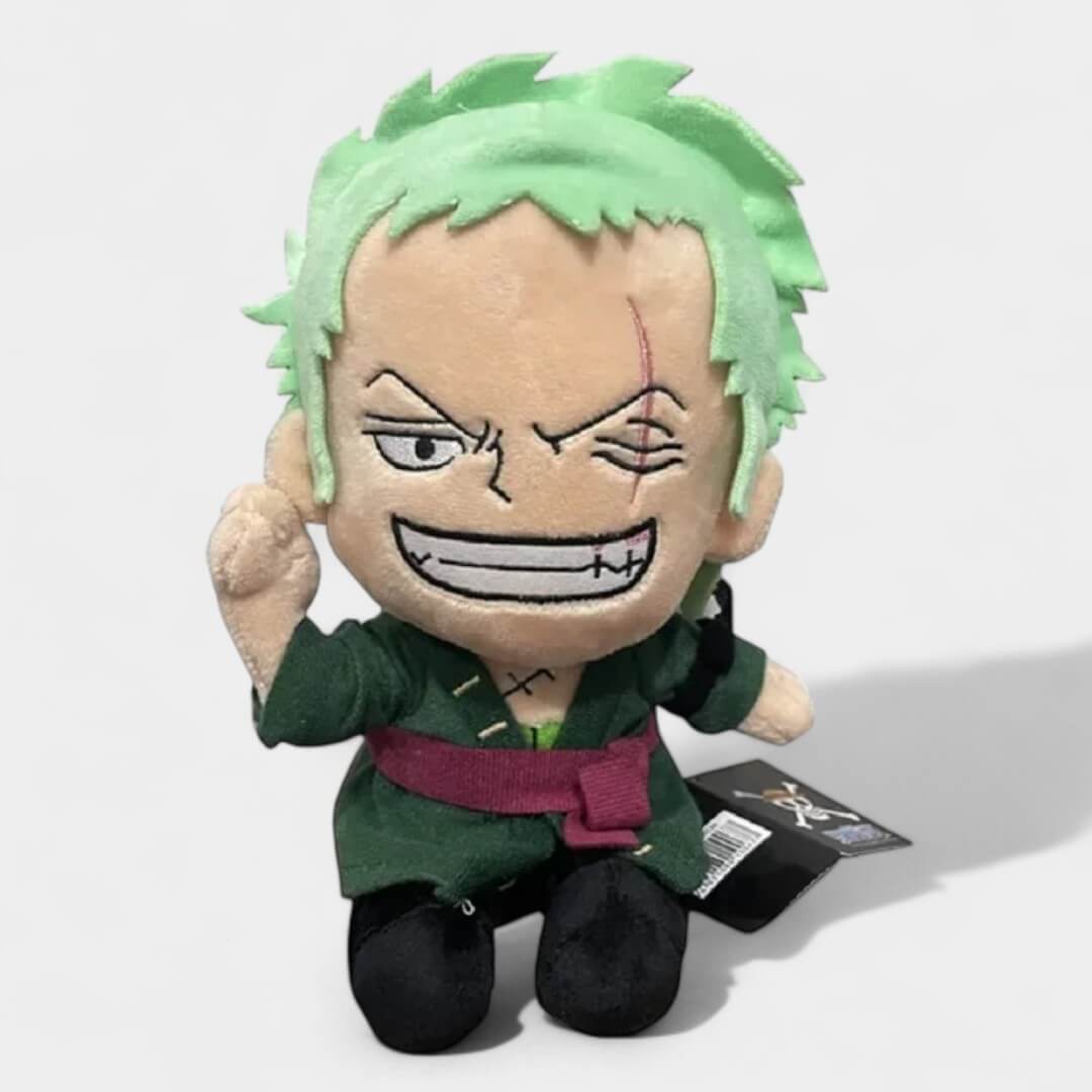 PELÚCIA DO ZORO E LUFFY ONE PIECE