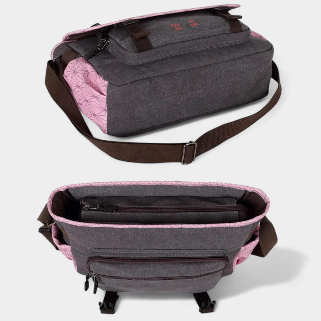 BOLSA DE LADO TRANSVERSAL DEMON SLAYER NEZUKO