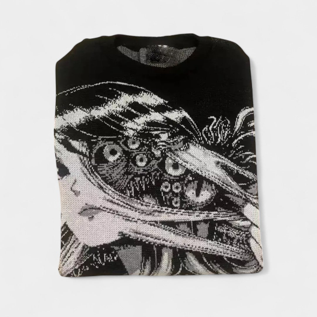SUÉTER EXCLUSIVO DA TOMIE DARK JUNJI ITO