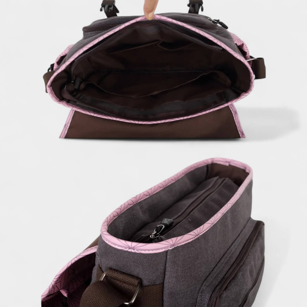 BOLSA DE LADO TRANSVERSAL DEMON SLAYER NEZUKO
