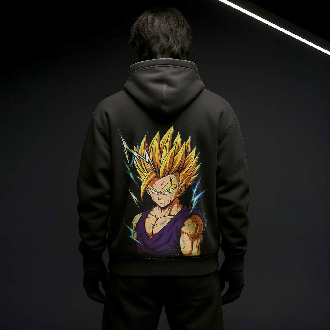 MOLETOM PREMUIM DRAGON BALL GOHAN SSJ2