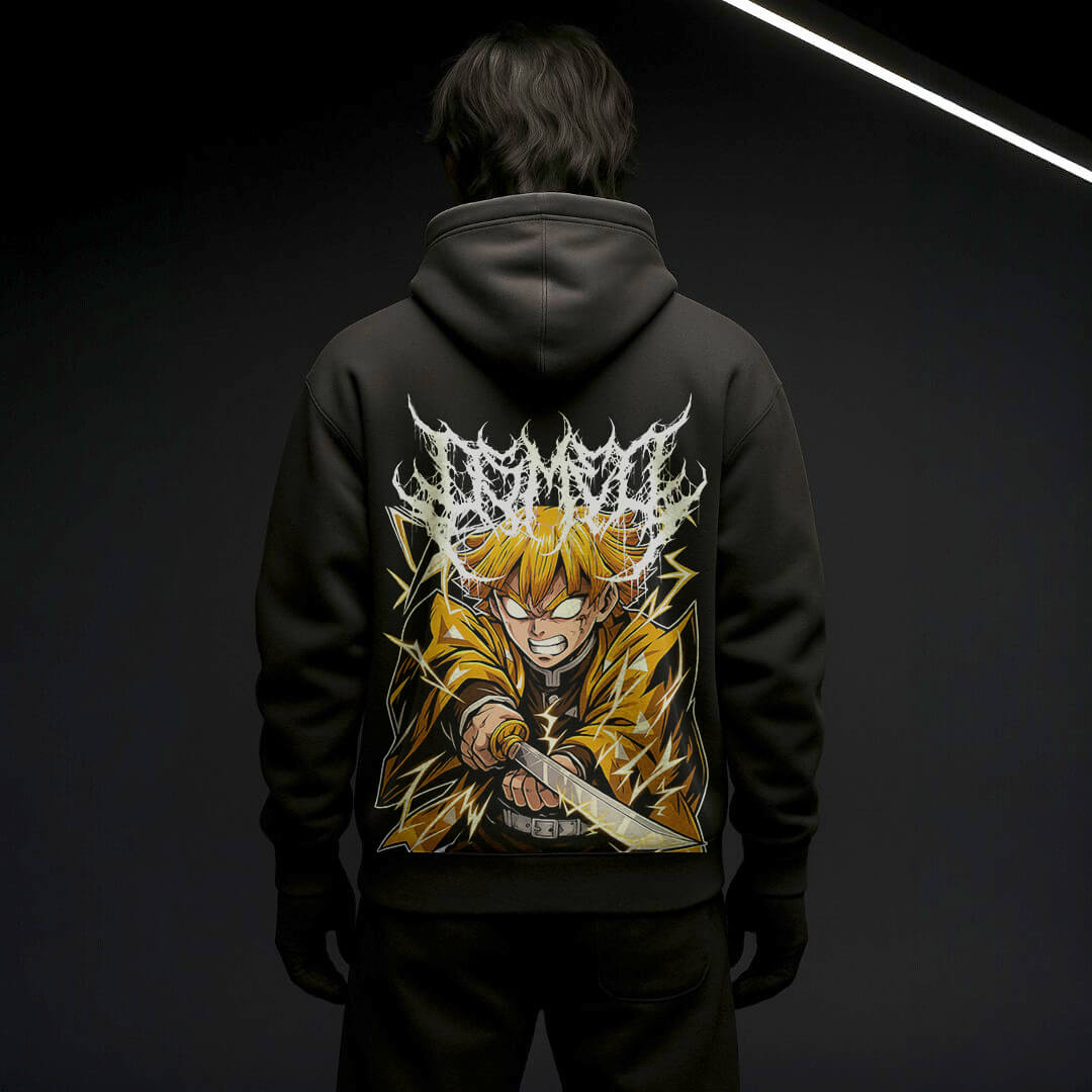 MOLETOM PREMUIM DEMON SLAYER ZENITSU