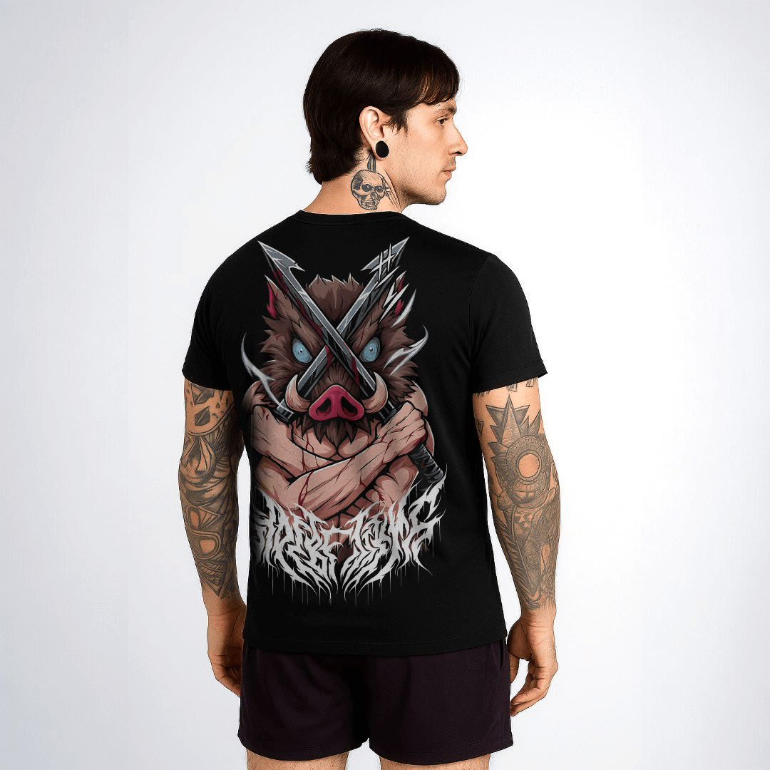 CAMISETA ANIME FIT™️ INOSUKE DEMON SLAYER