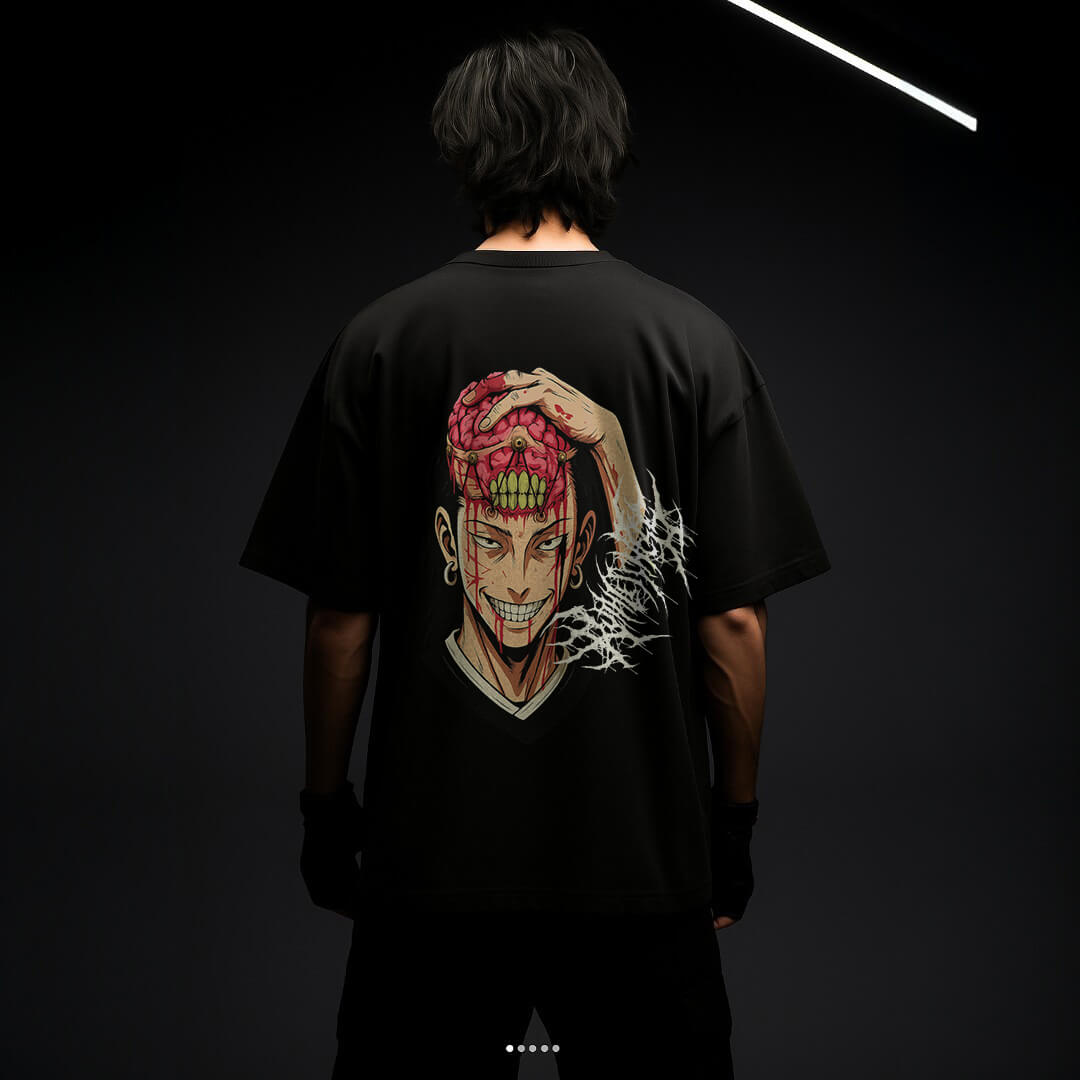 CAMISETA OVERSIZED PREMIUM JUJUTSU KAISEN KENJAKU