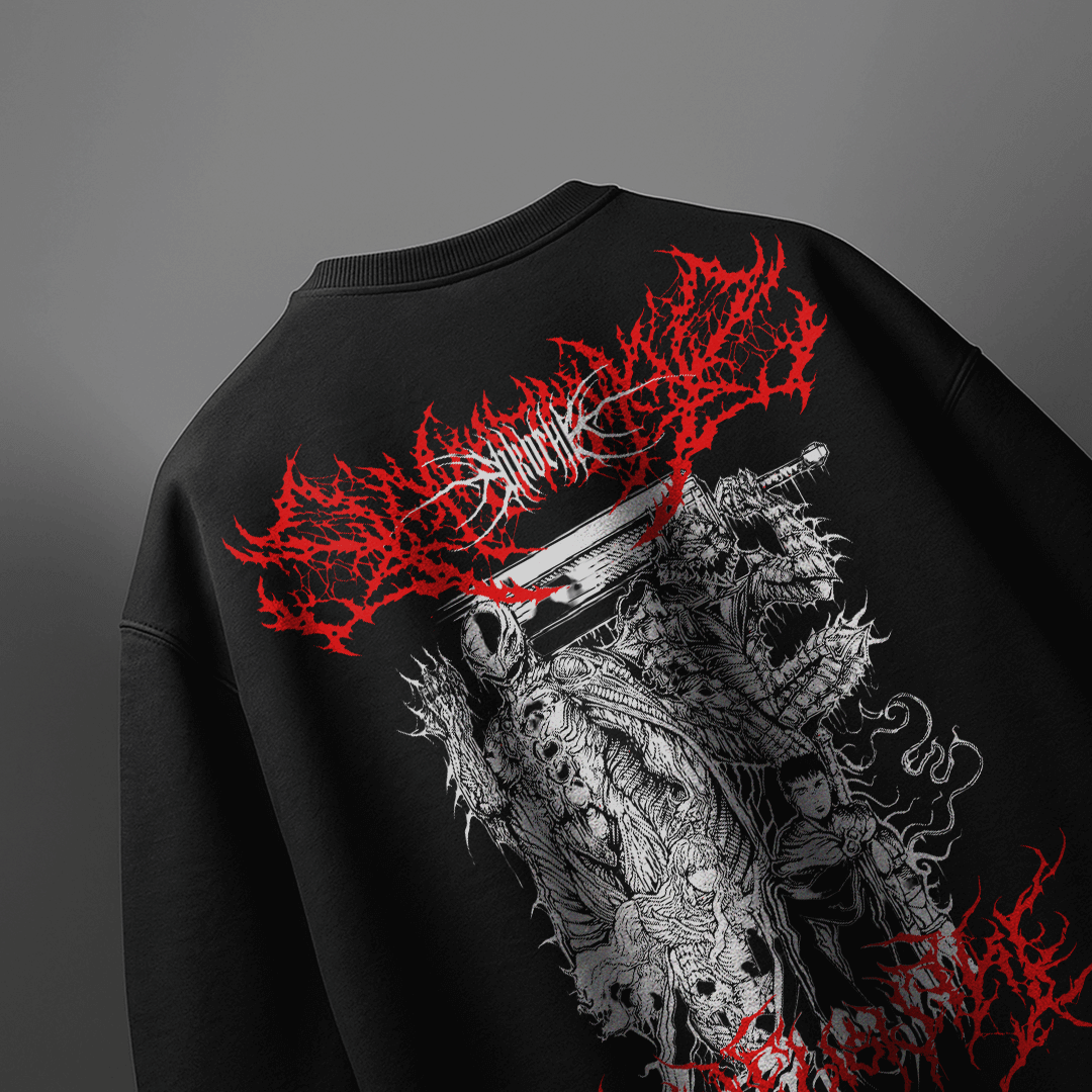CAMISETA OVERSIZED PREMIUM BERSERK FURIA