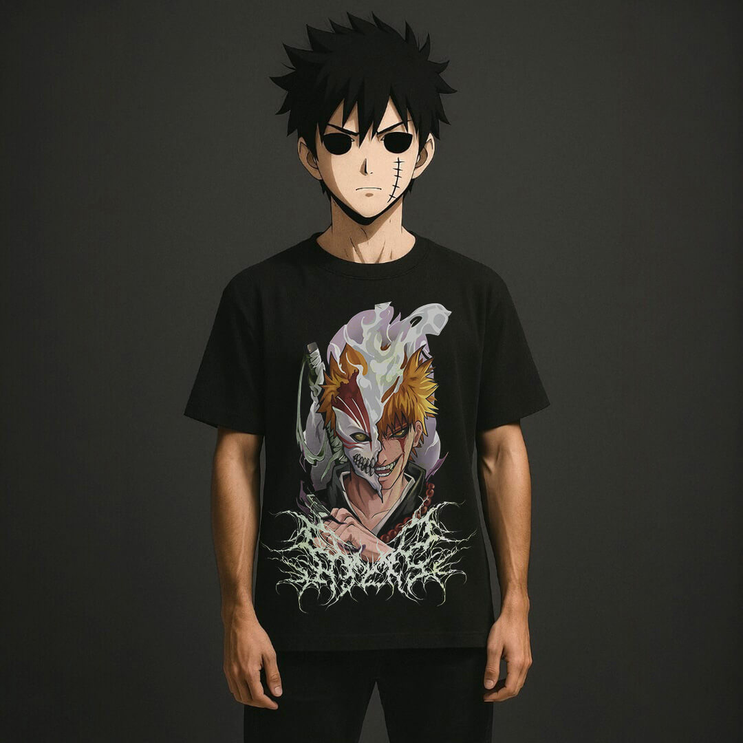 CAMISETA PREMIUM BLEACH ICHIGO DARK