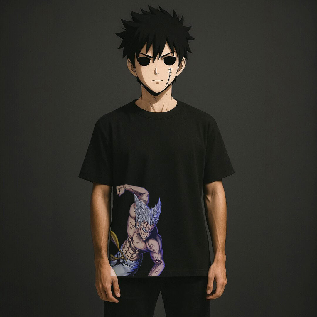 CAMISETA PREMIUM ONE PUNCH MAN GAROU