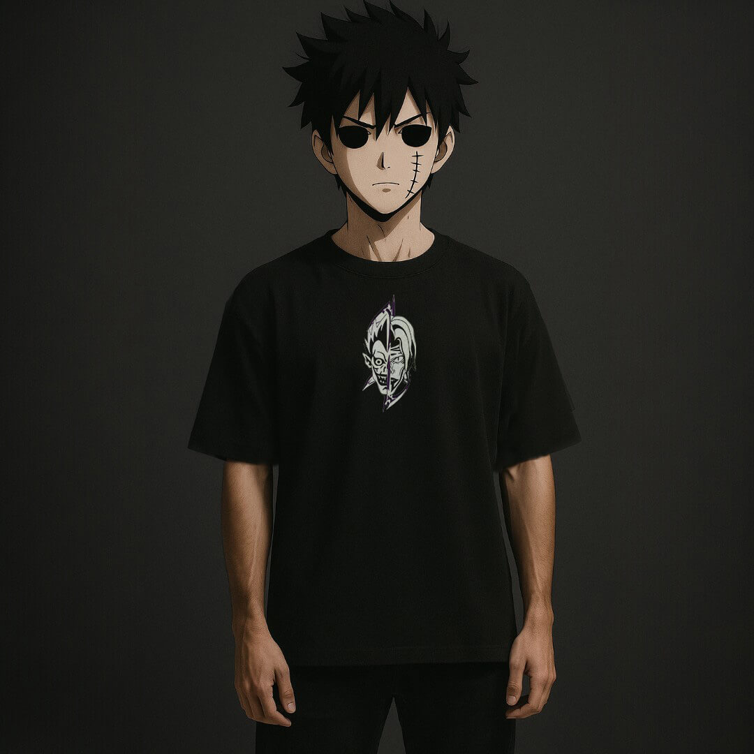 CAMISETA OVERSIZED PREMIUM DEATH NOTE MISA E RYUK