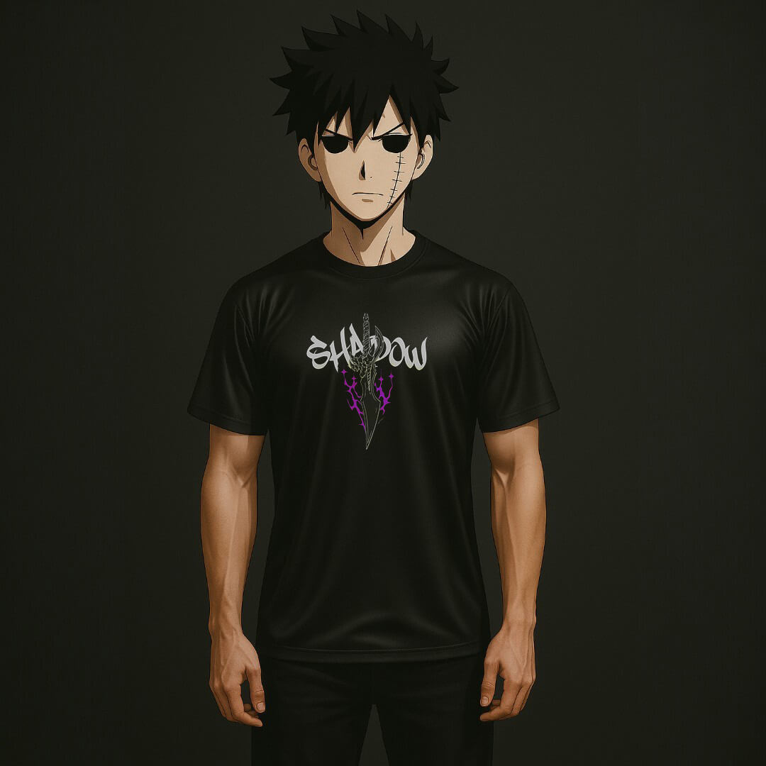 CAMISETA ANIME FIT™️ SOLO LEVELING SUNG JIN-WOO