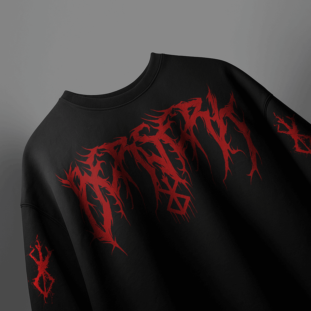 CAMISETA OVERSIZED PREMIUM BERSERK FURIA