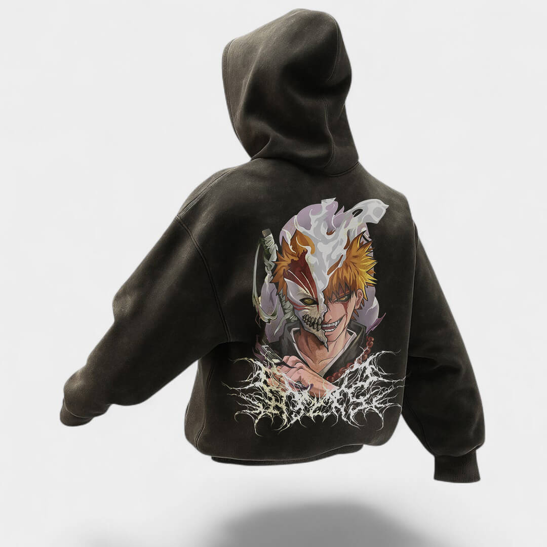 MOLETOM VINTAGE PREMIUM BLEACH ICHIGO DARK