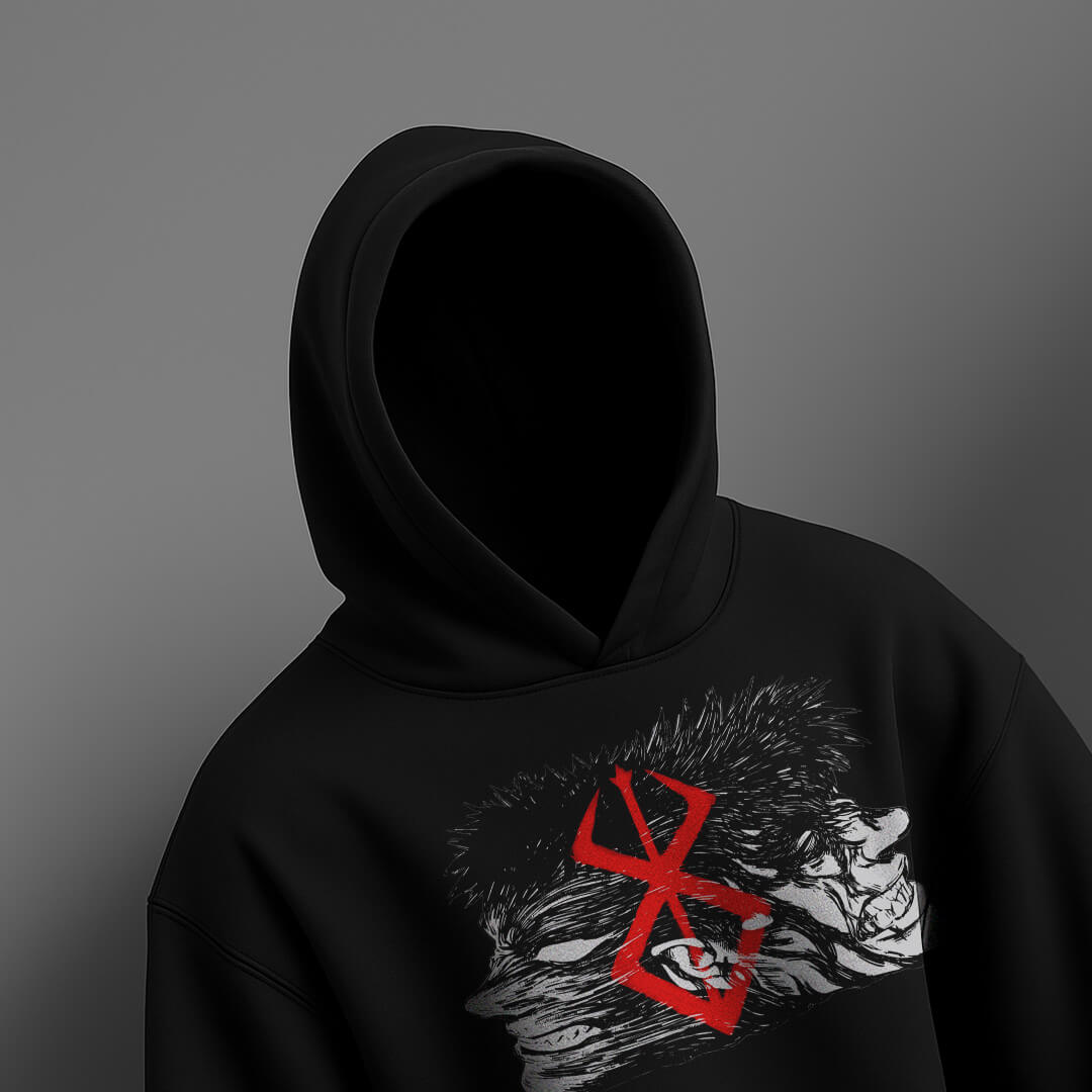 MOLETOM PREMUIM BERSERK GUTS CONFUSÃO
