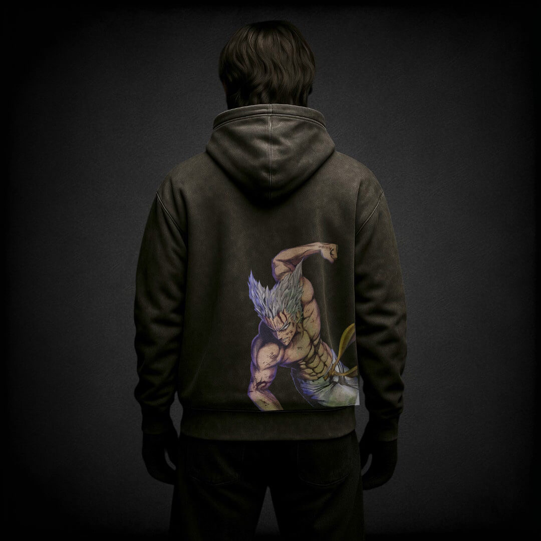 MOLETOM VINTAGE PREMIUM ONE PUNCH MAN GAROU