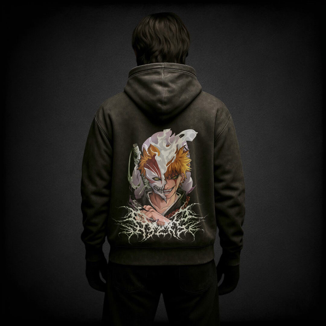 MOLETOM VINTAGE PREMIUM BLEACH ICHIGO DARK