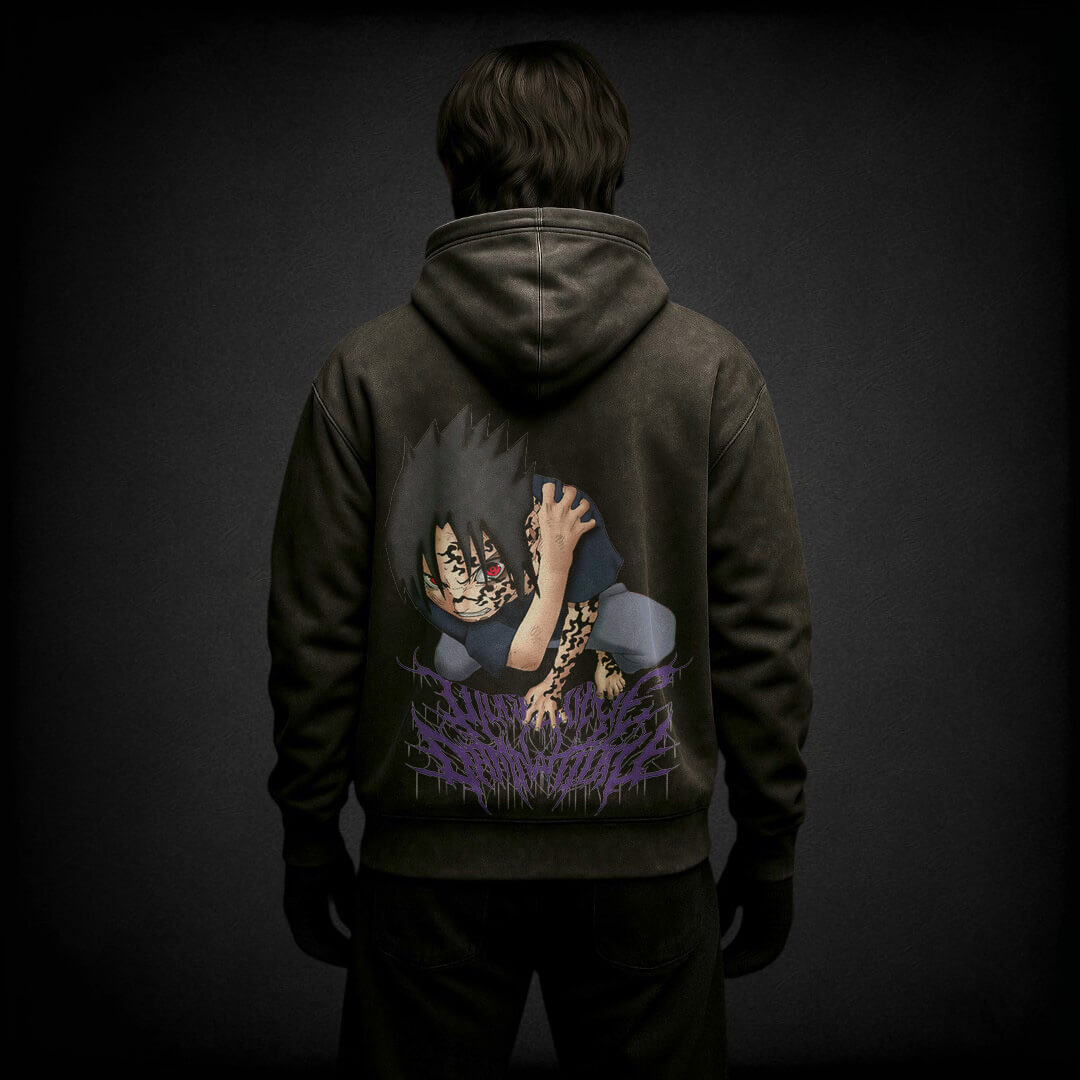 MOLETOM VINTAGE PREMIUM NARUTO SASUKE