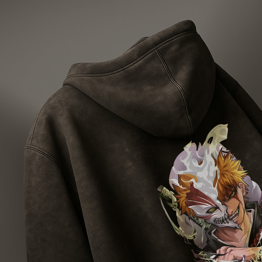 MOLETOM VINTAGE PREMIUM BLEACH ICHIGO DARK