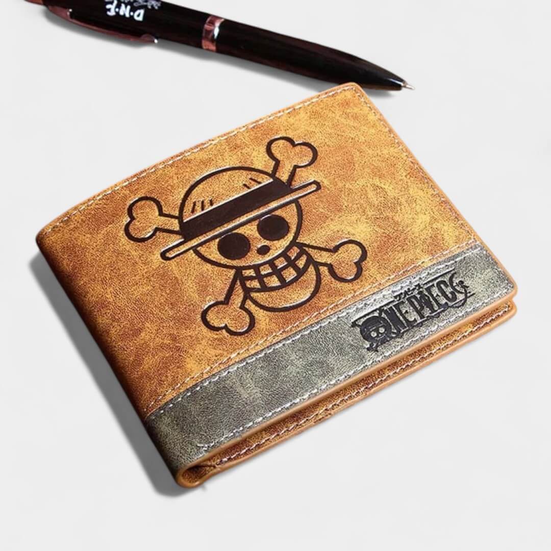 CARTEIRA DE COURO ONE PIECE