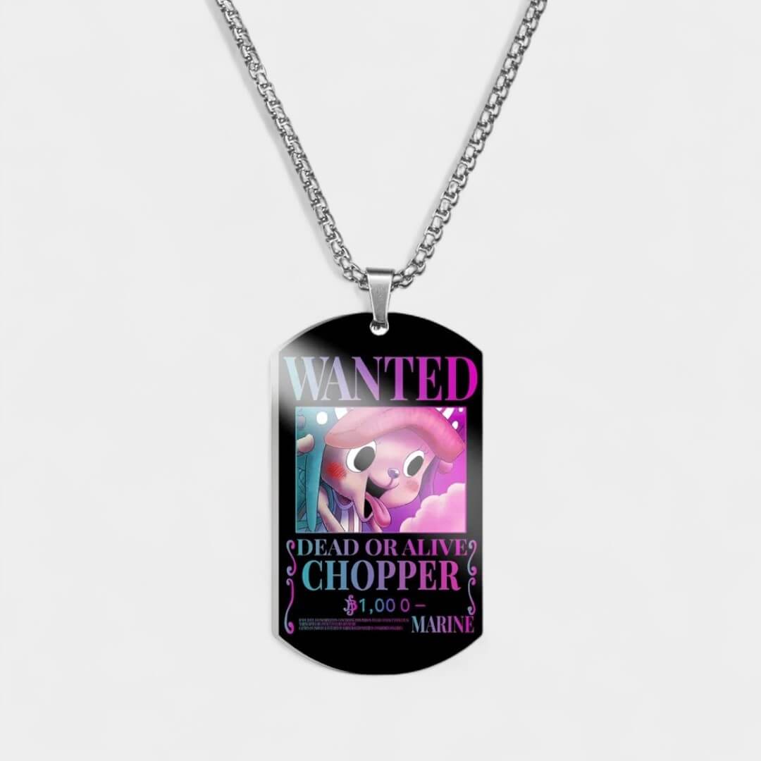 COLAR ONE PIECE WANTED