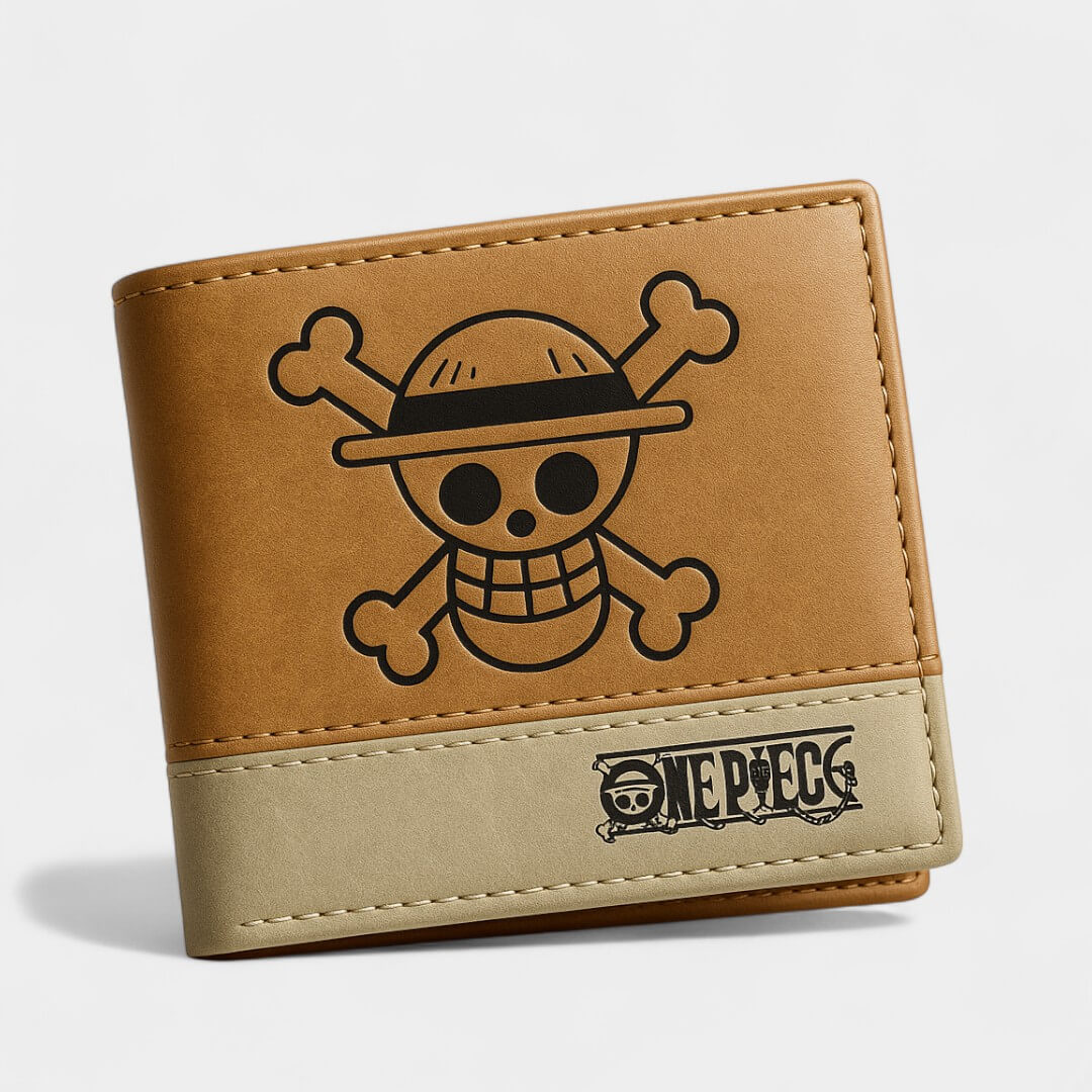 CARTEIRA DE COURO ONE PIECE