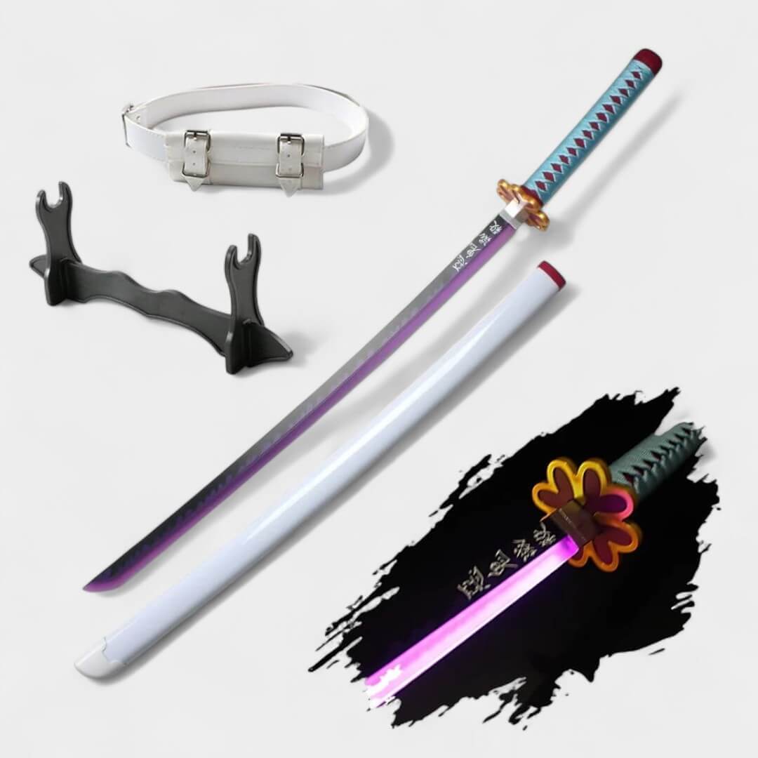KATANA COM LED DE DEMON SLAYER EXCLUSIVA