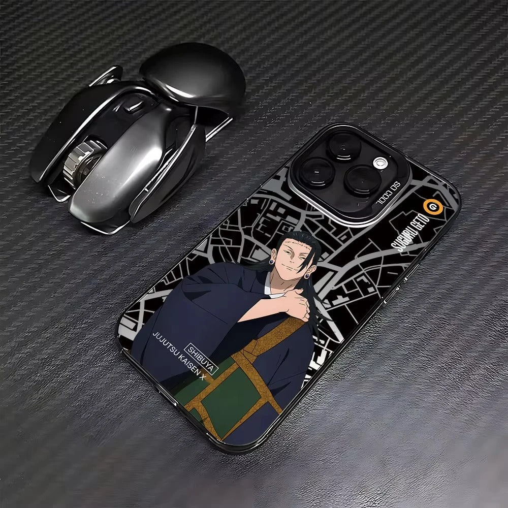 CAPINHA DE IPHONE GETO COLEÇÃO RAIO JJK