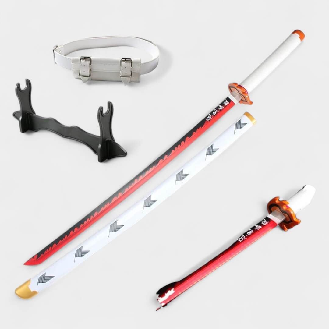 KATANA COM LED DE DEMON SLAYER EXCLUSIVA