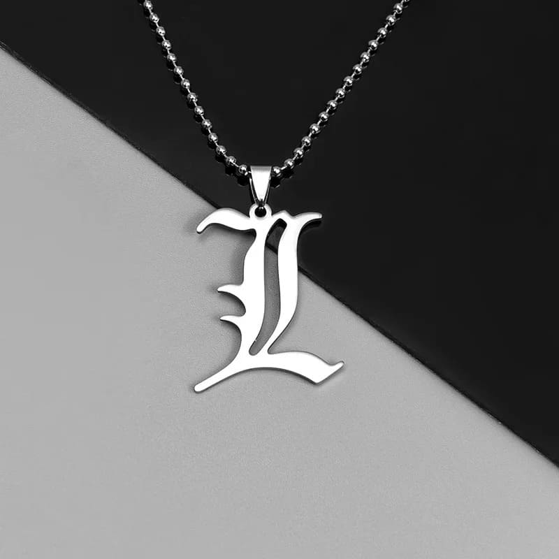 COLAR DO L DE DEATH NOTE