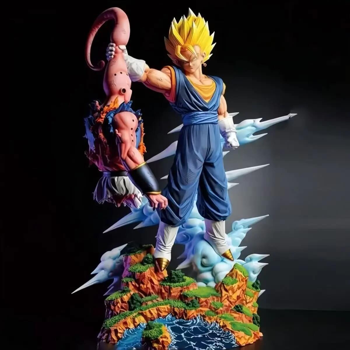 ACTION FIGURE VEGETA VS MAJIN BOO DRAGON BALL