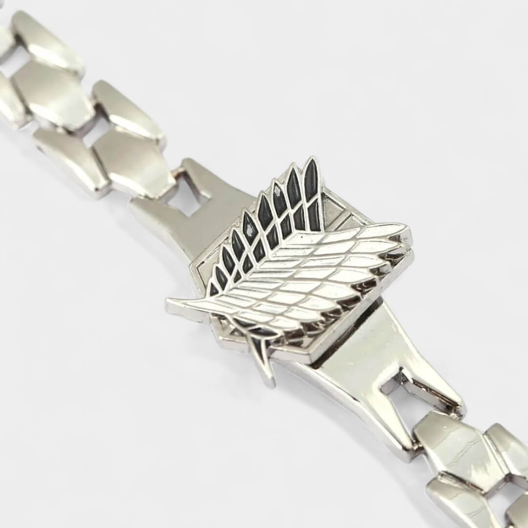 BRACELETE EXCLUSIVO DE ATTACK ON TITAN UNISSEX
