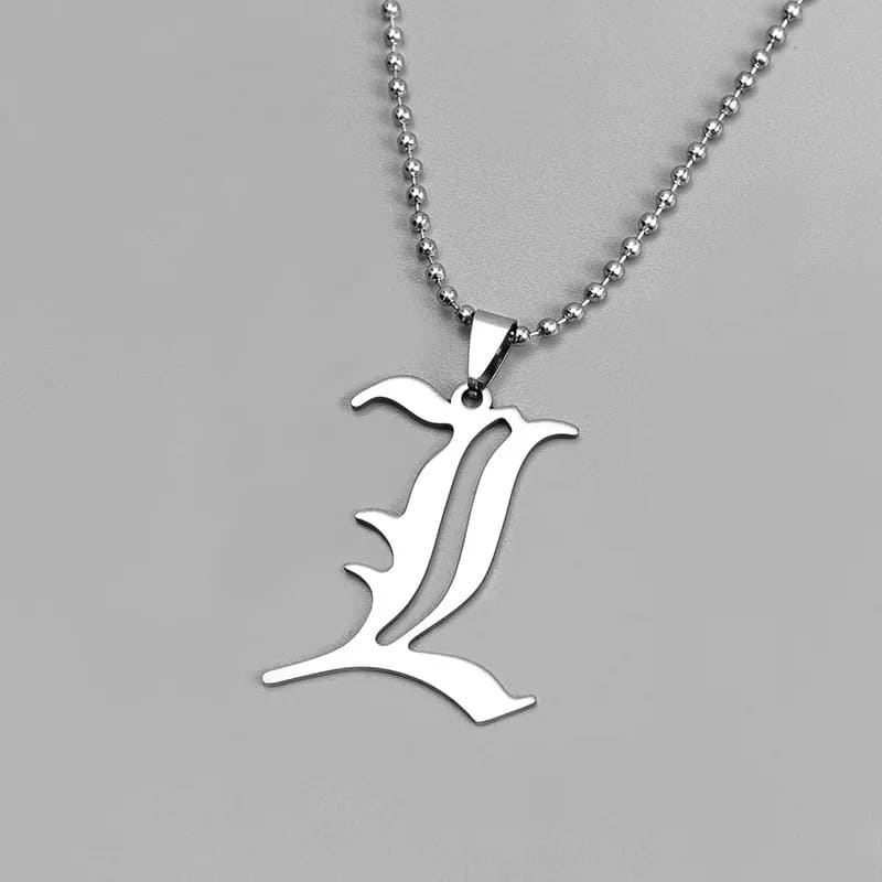 COLAR DO L DE DEATH NOTE