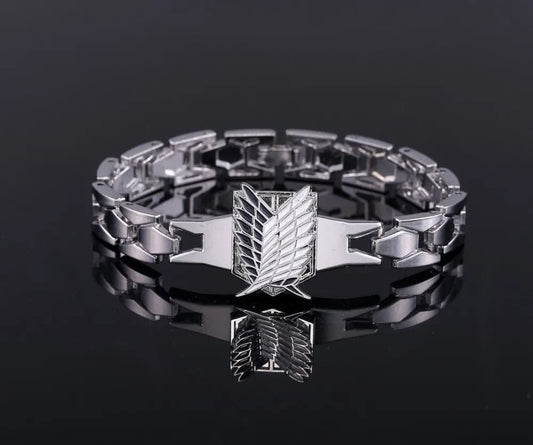 BRACELETE EXCLUSIVO DE ATTACK ON TITAN UNISSEX