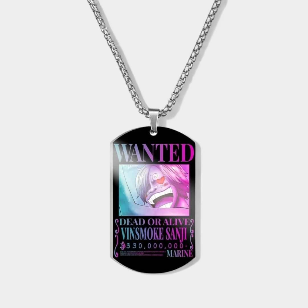 COLAR ONE PIECE WANTED