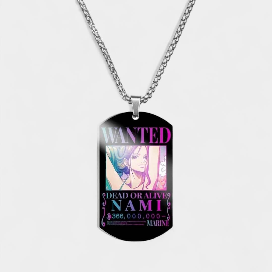 COLAR ONE PIECE WANTED