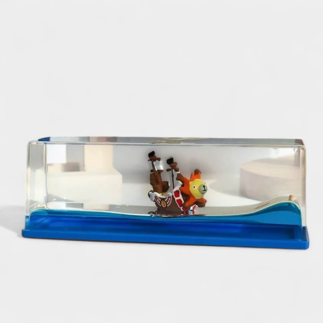 NAVIO PIRATA SUNNY E MEILI ONE PIECE DE ENFEITE