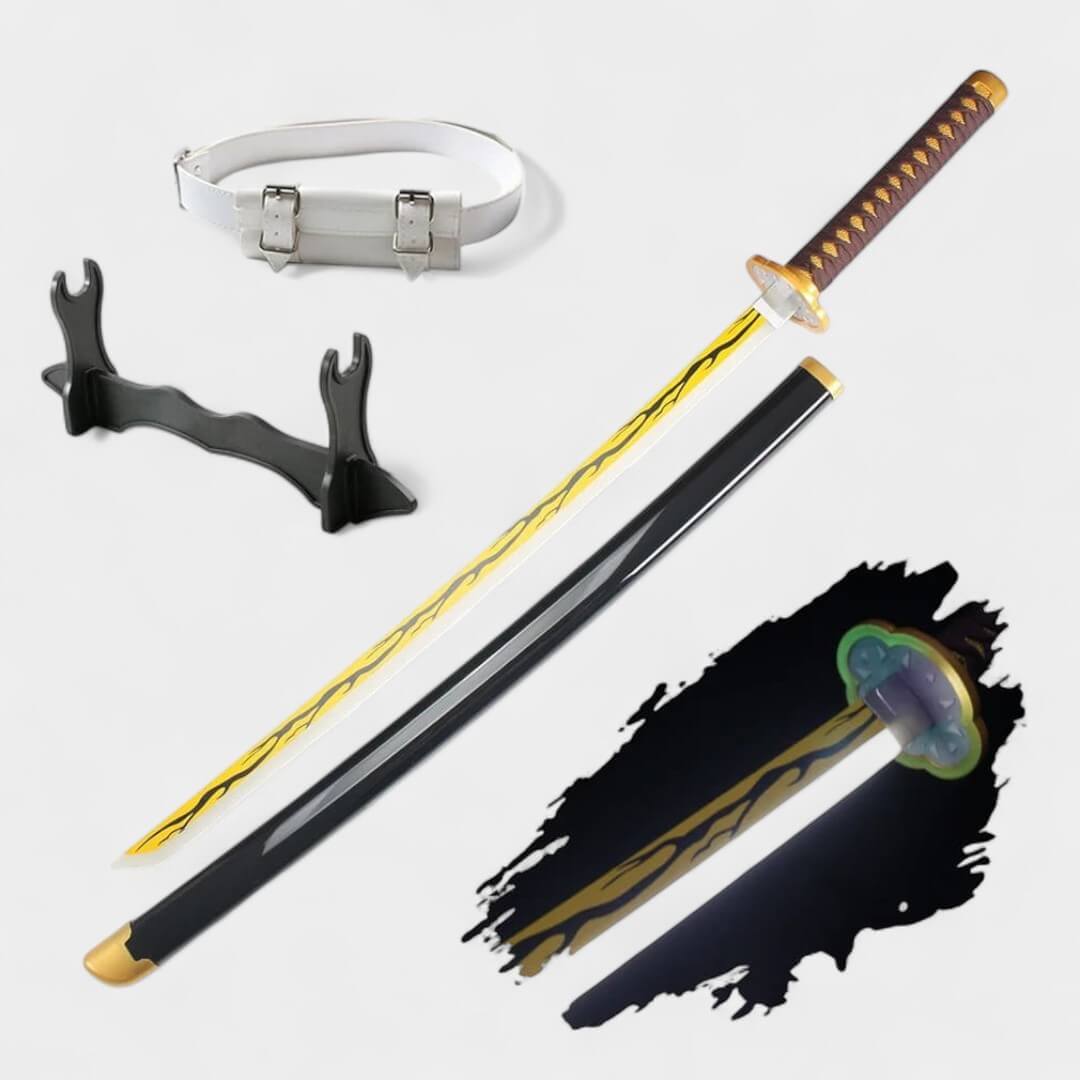 KATANA COM LED DE DEMON SLAYER EXCLUSIVA