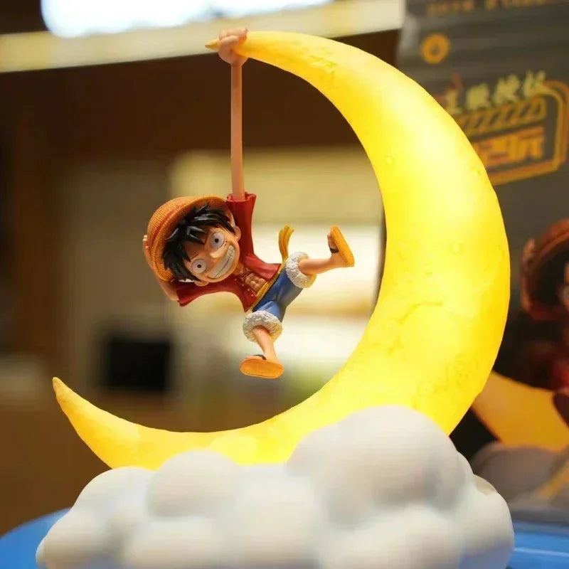 LUMINÁRIA ACTION FIGURE LUFFY MOON LIGHT