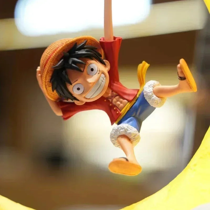 LUMINÁRIA ACTION FIGURE LUFFY MOON LIGHT