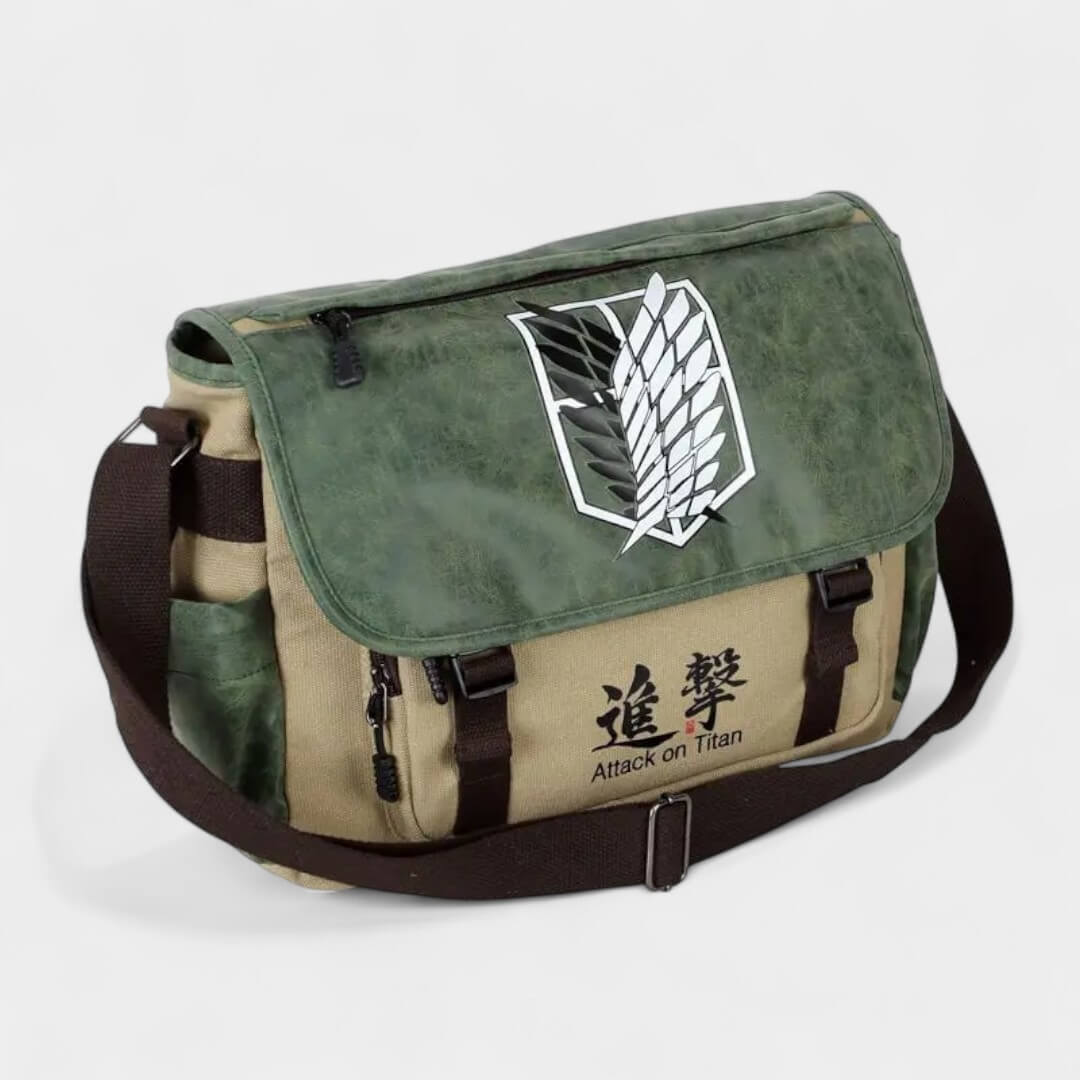 BOLSA DE LADO TRANSVERSAL ATTACK ON TITAN