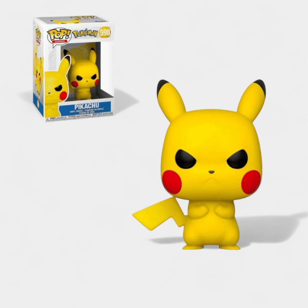 FUNKO POP POKÉMON PIKACHU GRUMPY 598 ORIGINAL