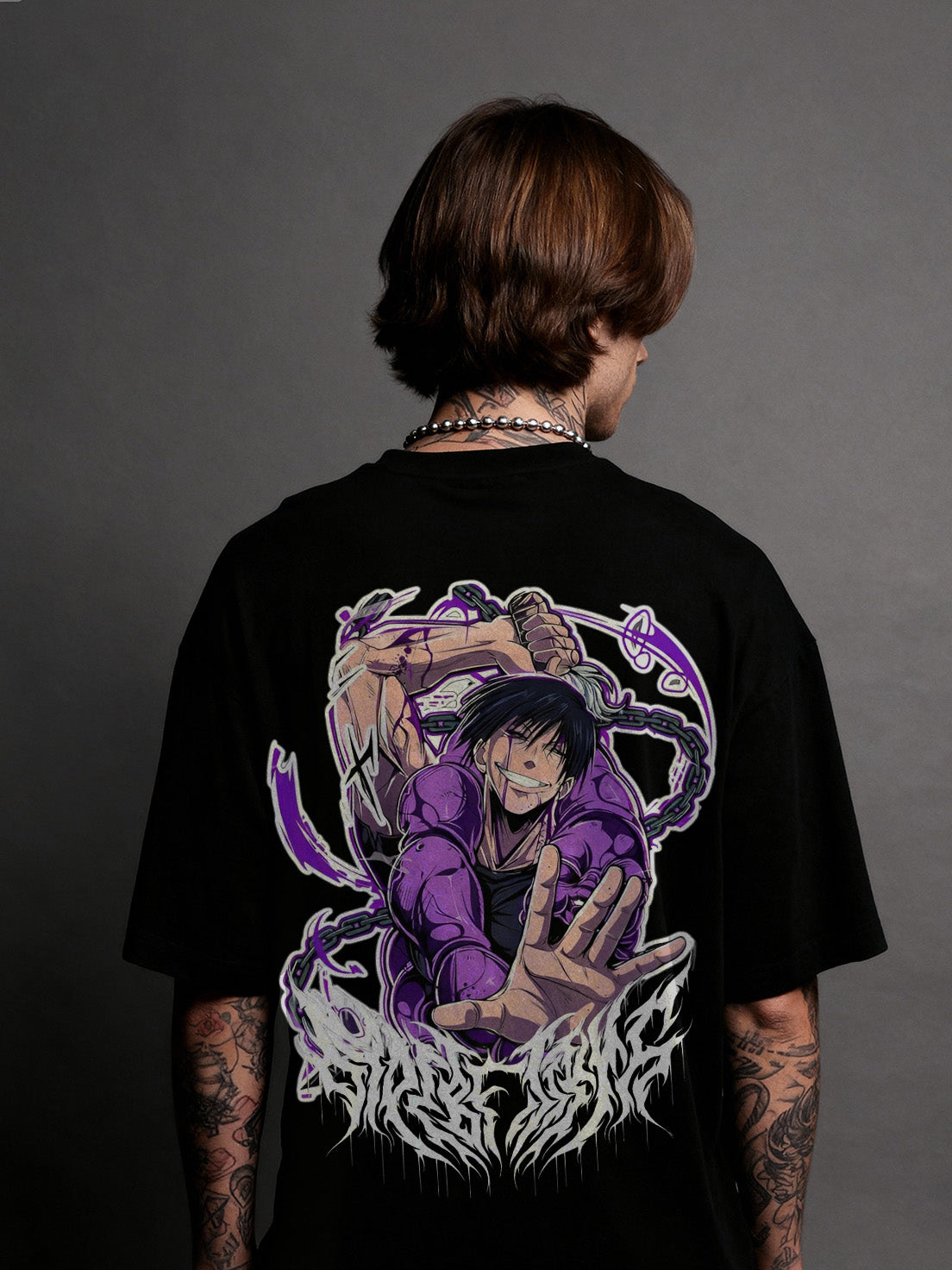 CAMISETA OVERSIZED PREMIUM JUJUTSU KAISEN TOJI