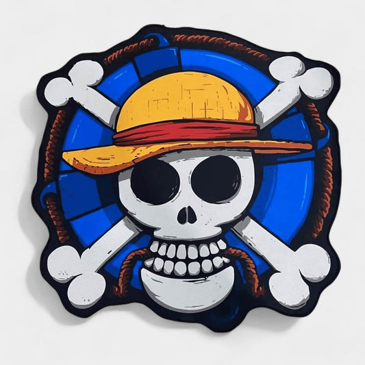 TAPETE PARA CASA EI MACIO SIMBOLO ONE PIECE