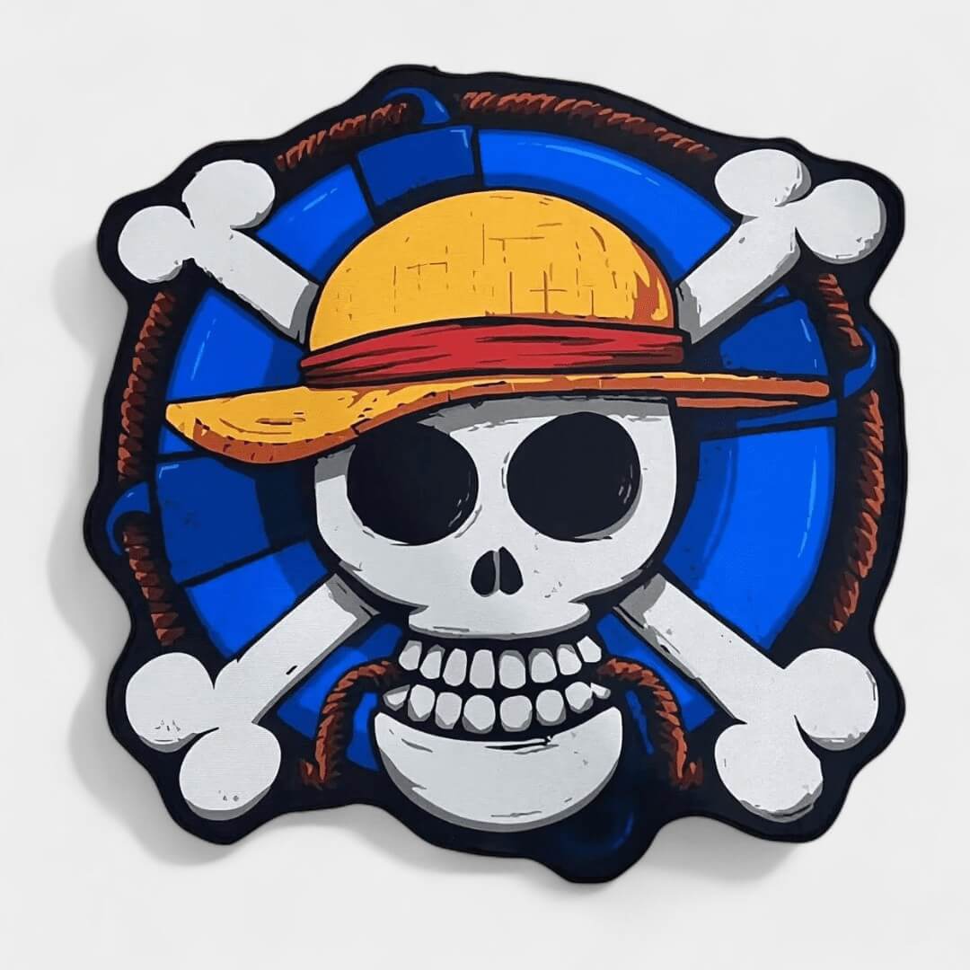 TAPETE PARA CASA EI MACIO SIMBOLO ONE PIECE