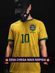 CAMISETA LUFFY X BRASIL - COM ENTREGA MAIS RÁPIDA