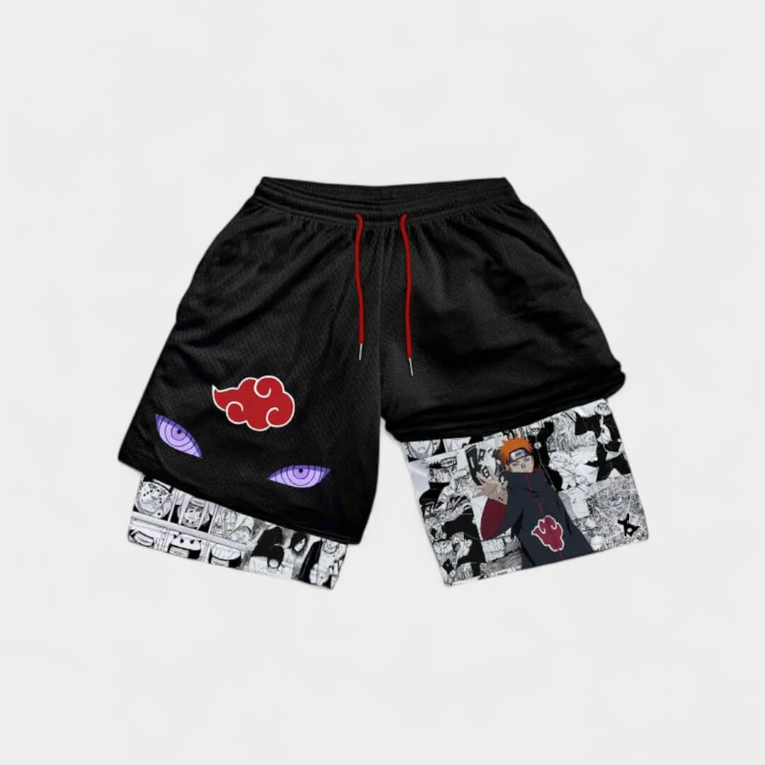 SHORT ANIME FIT™ UNISSEX NARUTO PAIN SHINRA TENSEI