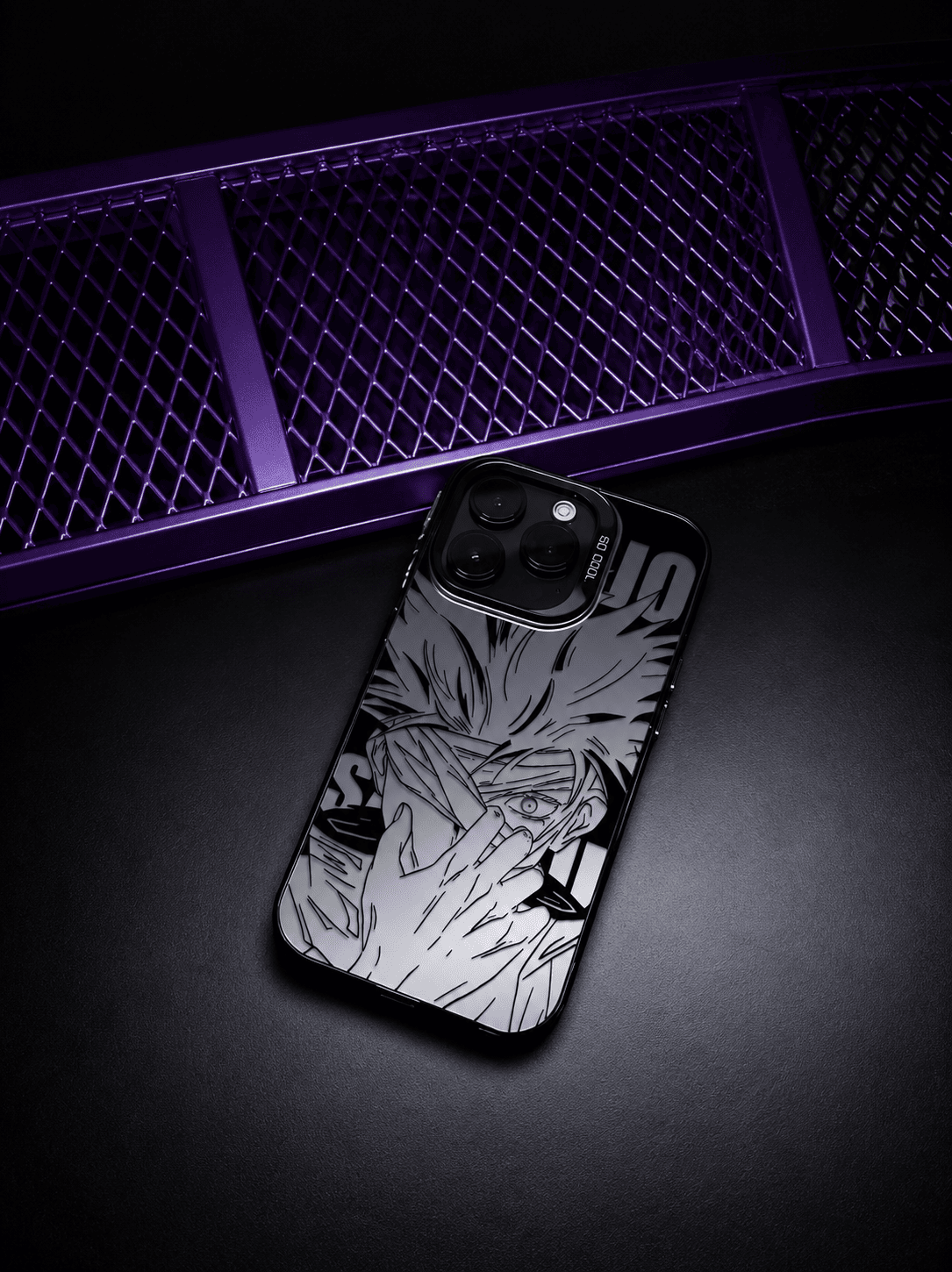 CAPINHA DE IPHONE JUJUTSU KAISEN GOJO DIAMOND EYES