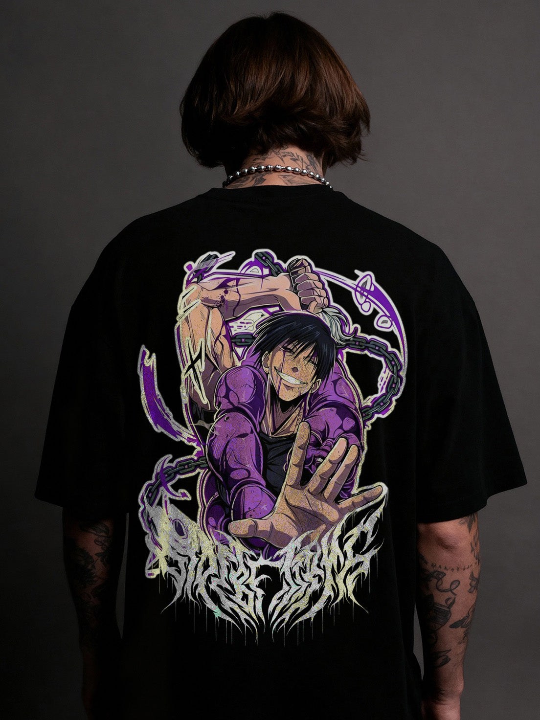 CAMISETA OVERSIZED PREMIUM JUJUTSU KAISEN TOJI