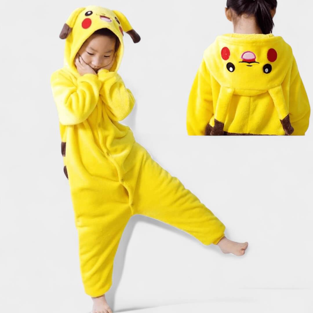 PIJAMA INFANTIL DO PIKACHU