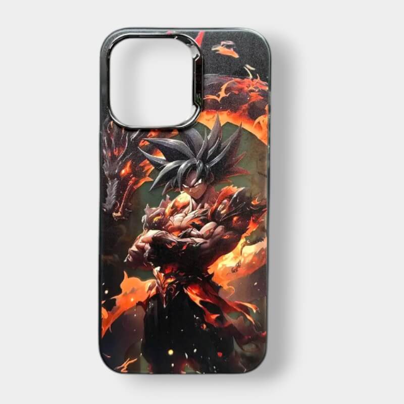 CAPINHA DE IPHONE GOKU BLACK FIRE